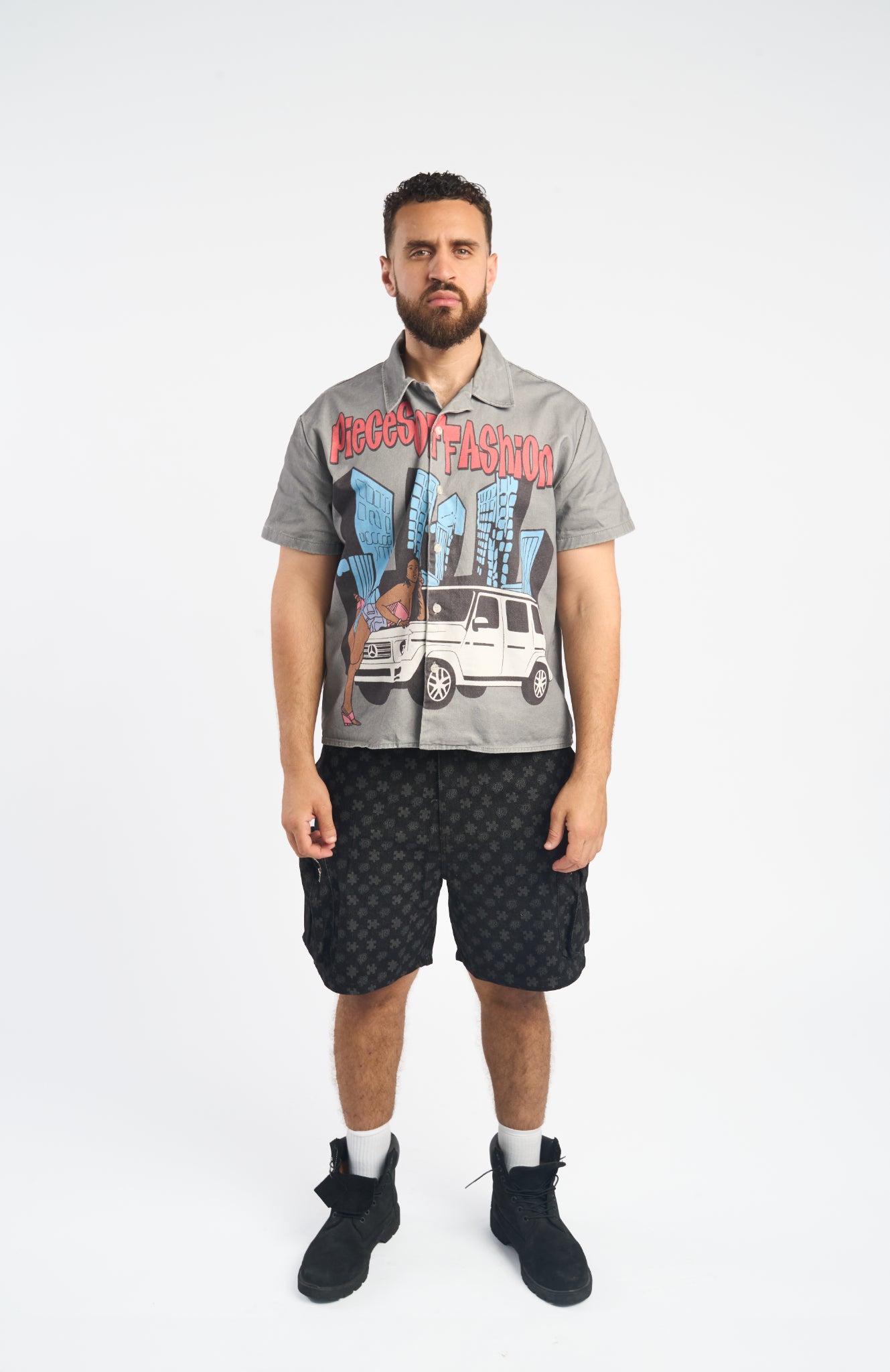 Miami Cuban Button Up