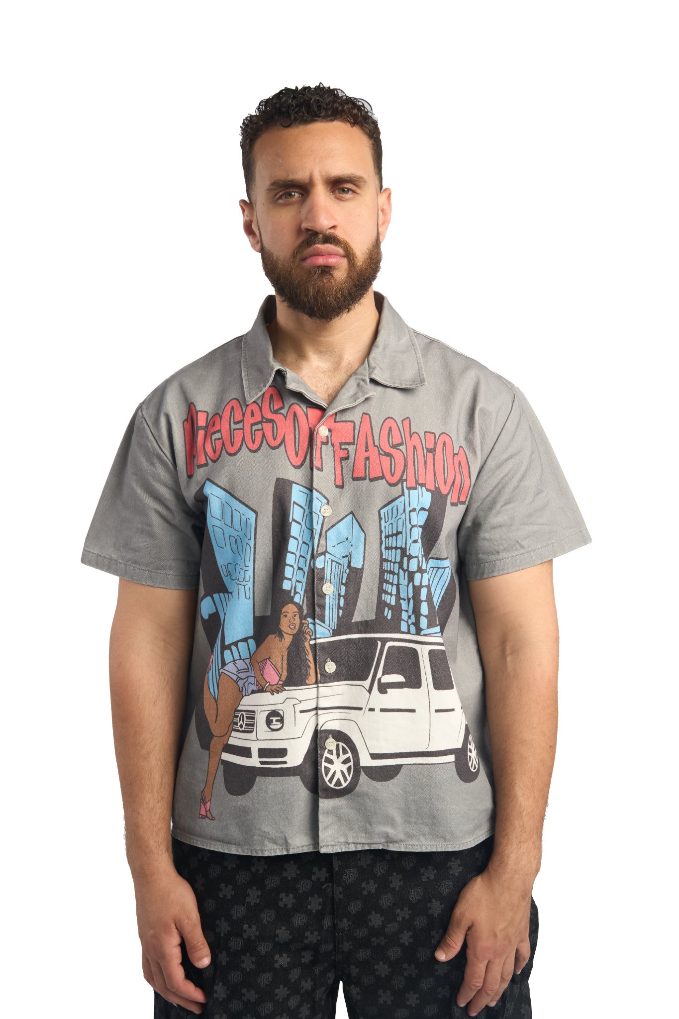 Miami Cuban Button Up