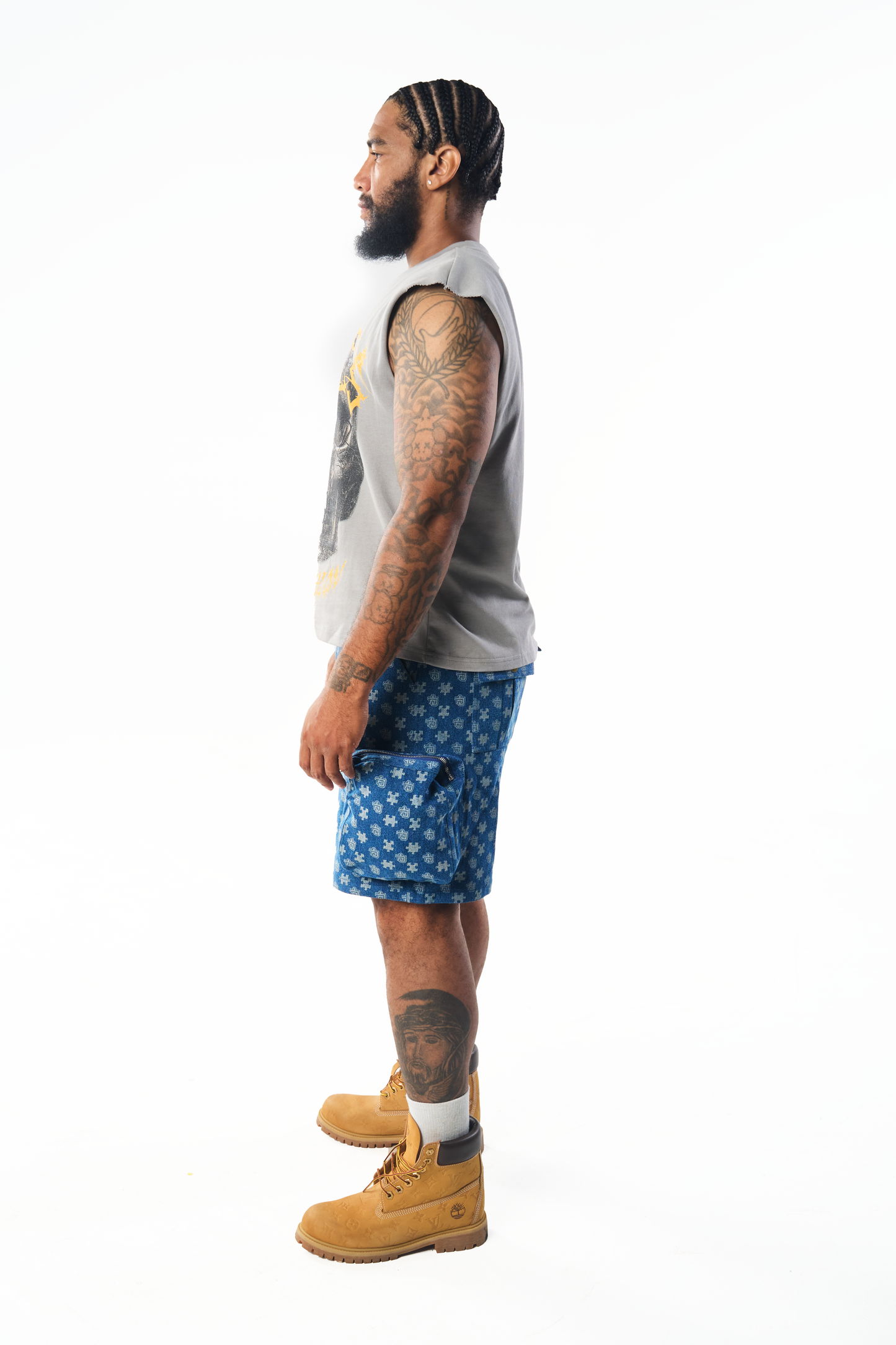 Skull Tee Grey