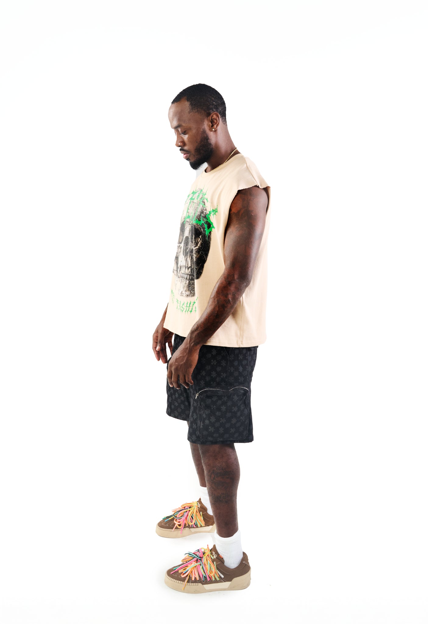 Skull Tee Tan