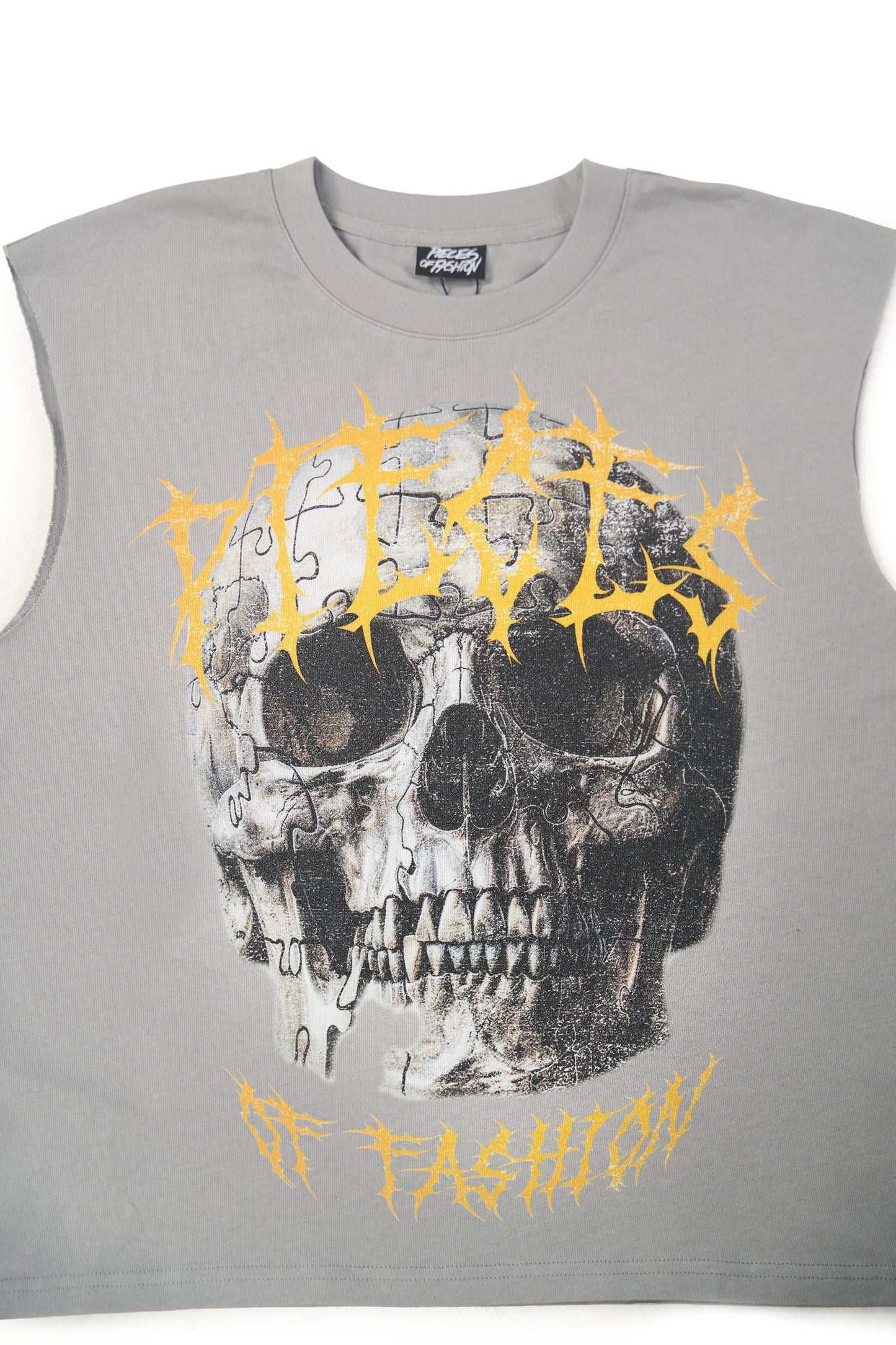 Skull Tee Grey