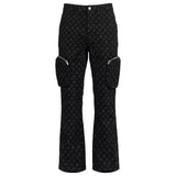 Monogram Denim Pants