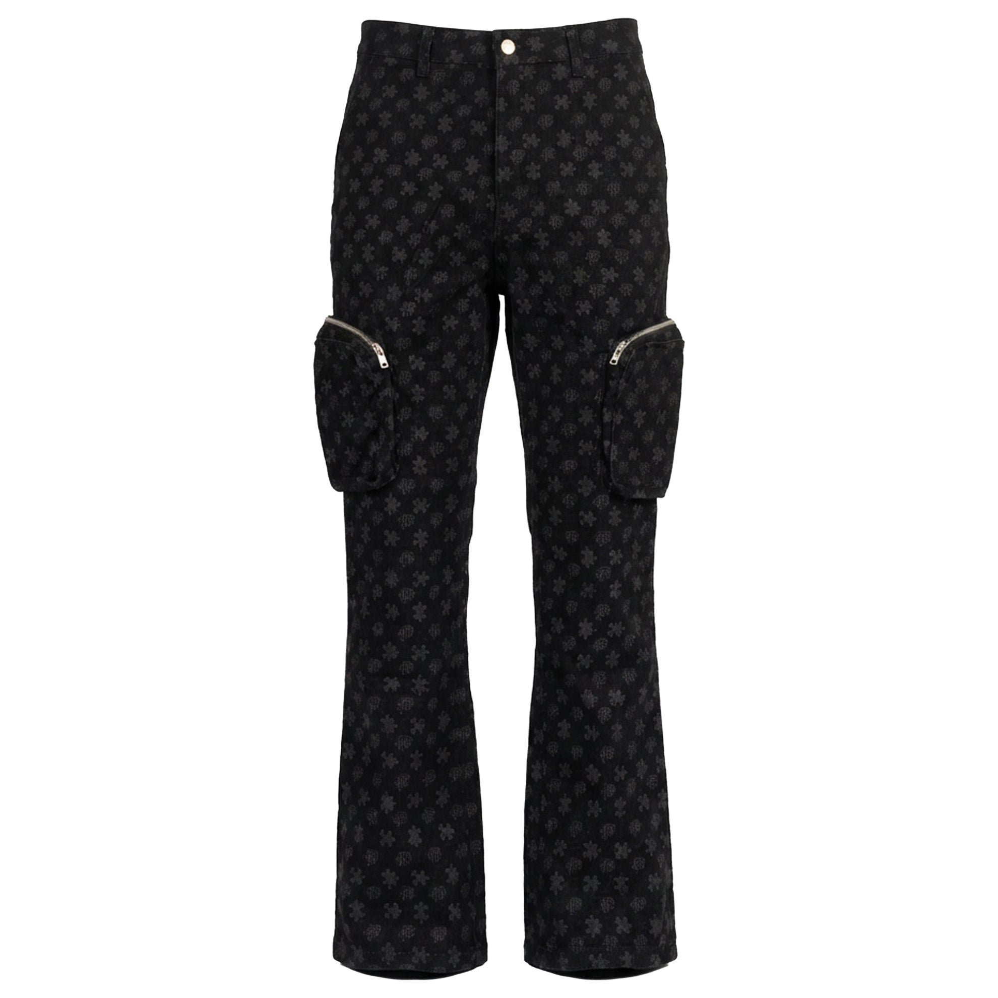 Monogram Denim Pants