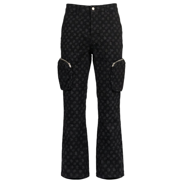 Monogram Denim Pants