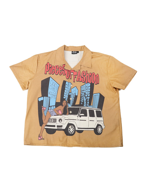 Miami Cuban Button Up