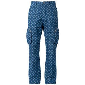 Monogram Denim Pants