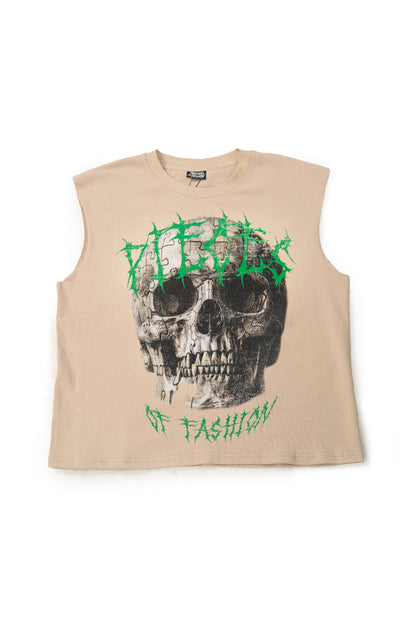 Skull Tee Tan