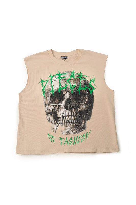 Skull Tee Tan