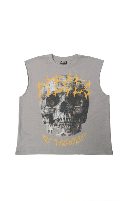 Skull Tee Grey