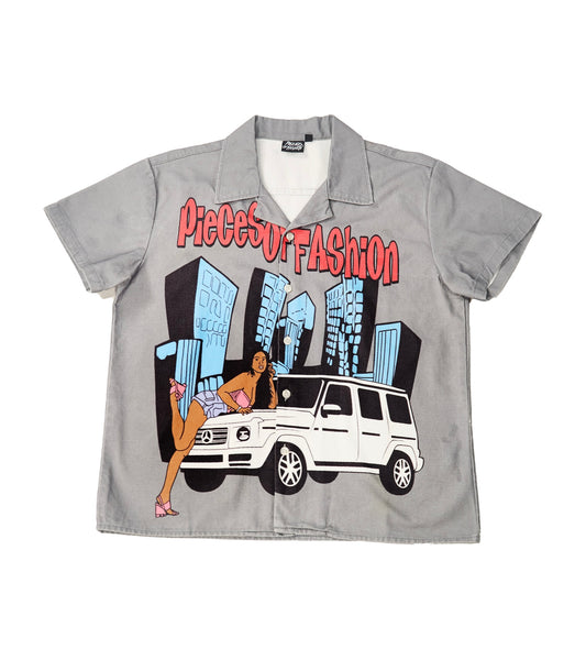 Miami Cuban Button Up